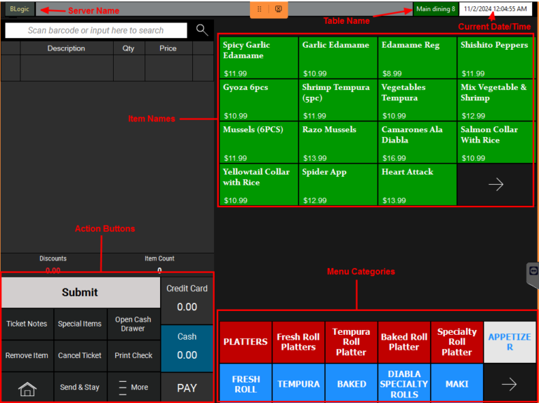 Blogic Systems Menu Overview – BLogic Systems Helpdesk