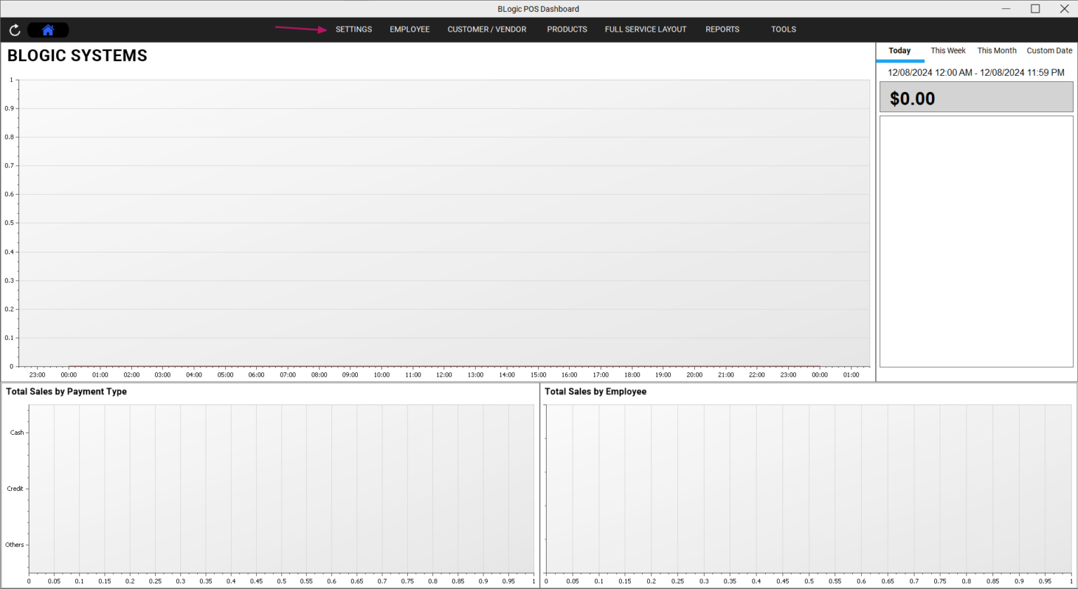 Blogic Systems How to Set Up Auto Print for Sales Receipts for In-House QR Code Orders ...