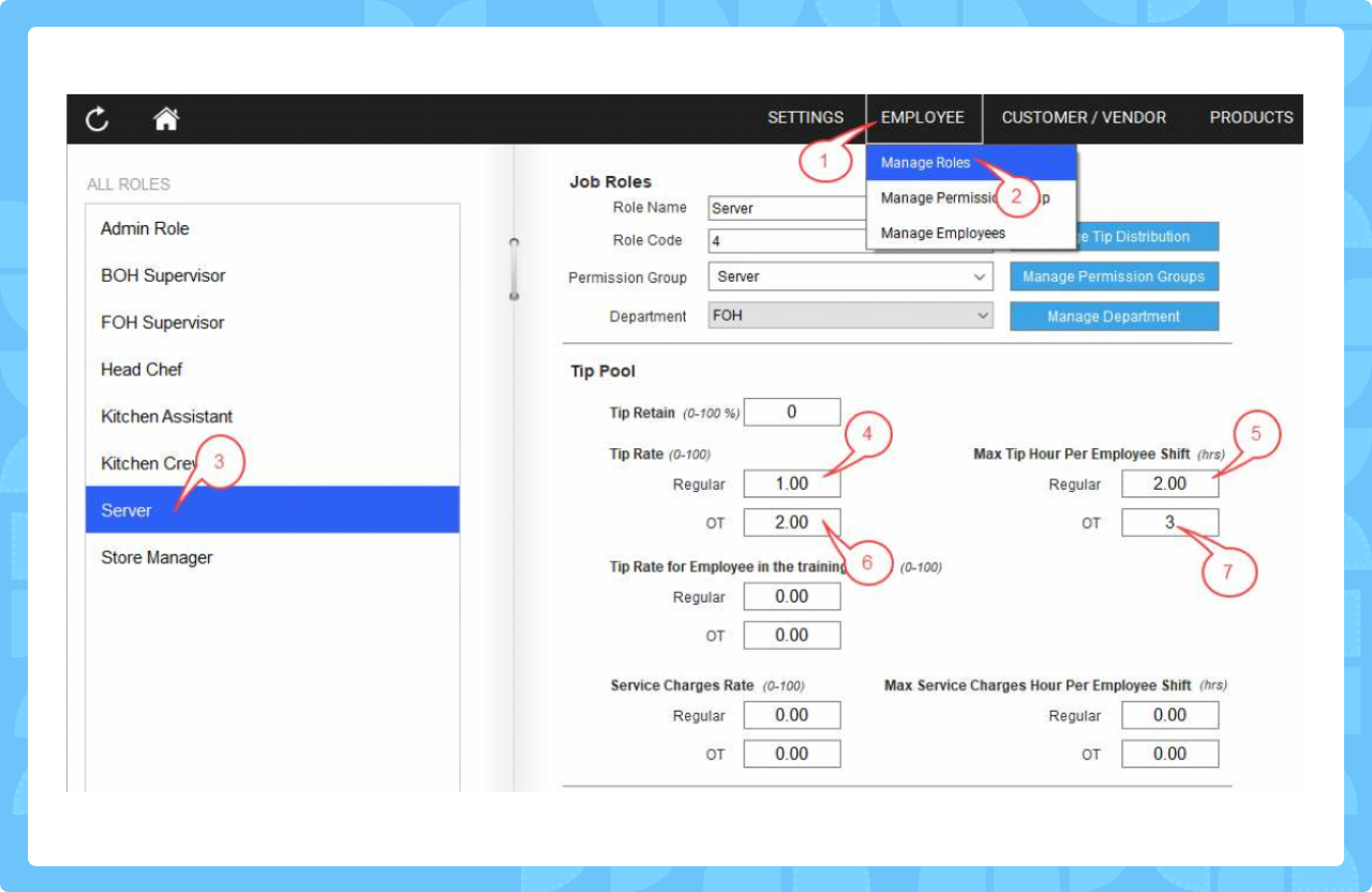 Blogic Systems How to Use Tip Pool? – BLogic Systems Helpdesk