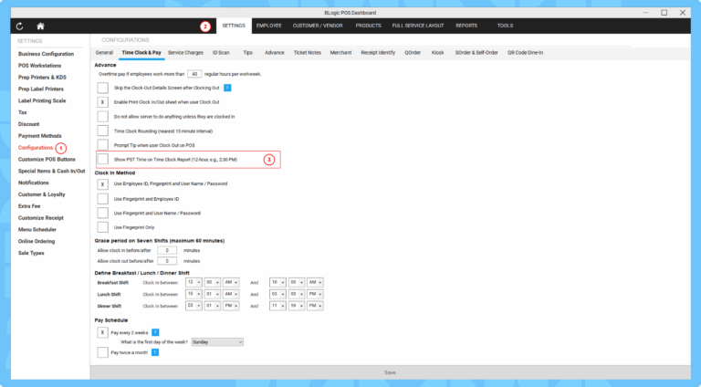How to Use Flexible Time Clock Formats for Time Clock Reports – BLogic ...