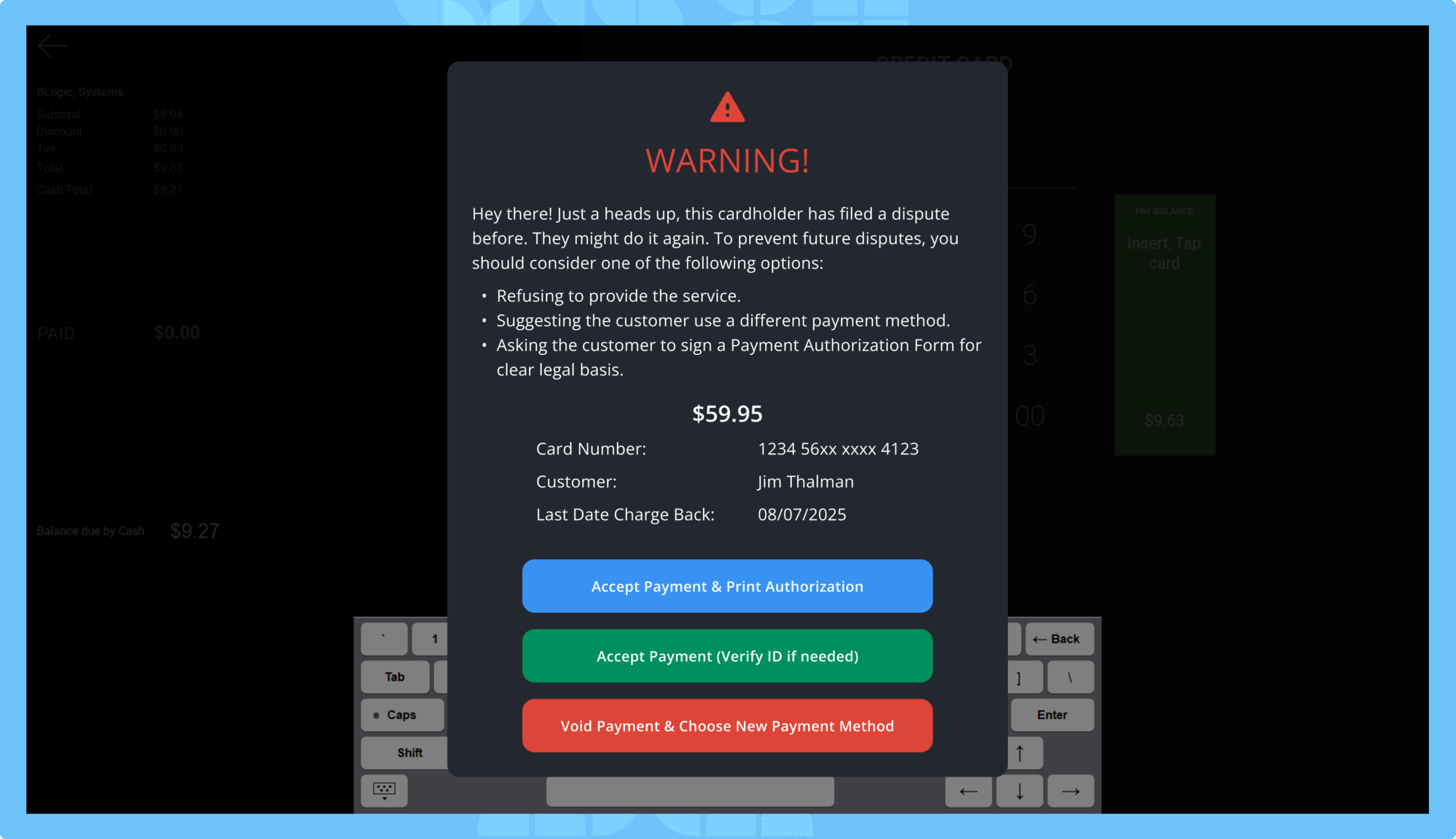 How to Enable and Use Blocked Cards for Credit-Card Risk Control ...