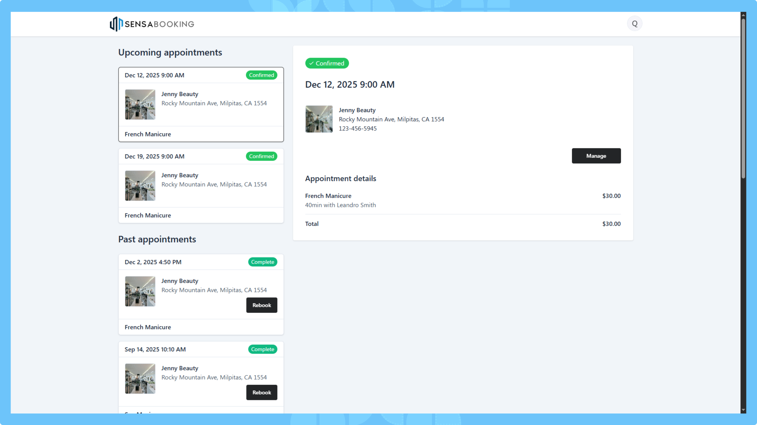 Blogic Systems How to Use Repeat Appointments (Recurring Scheduling) in Sensa Booking ...