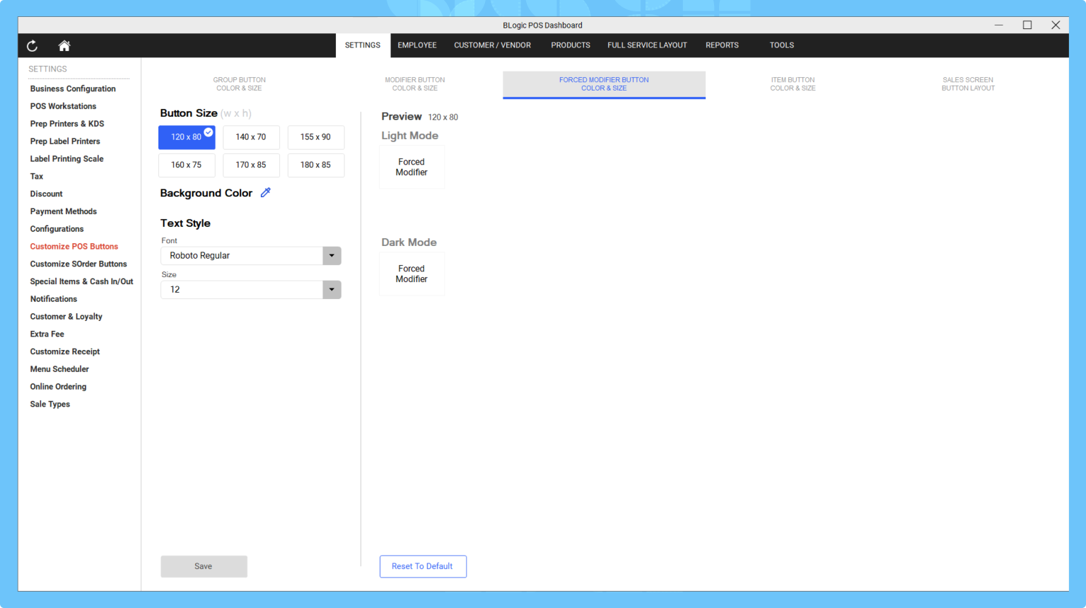 How to Customize POS Buttons (Size, Background Color, and Text Style ...